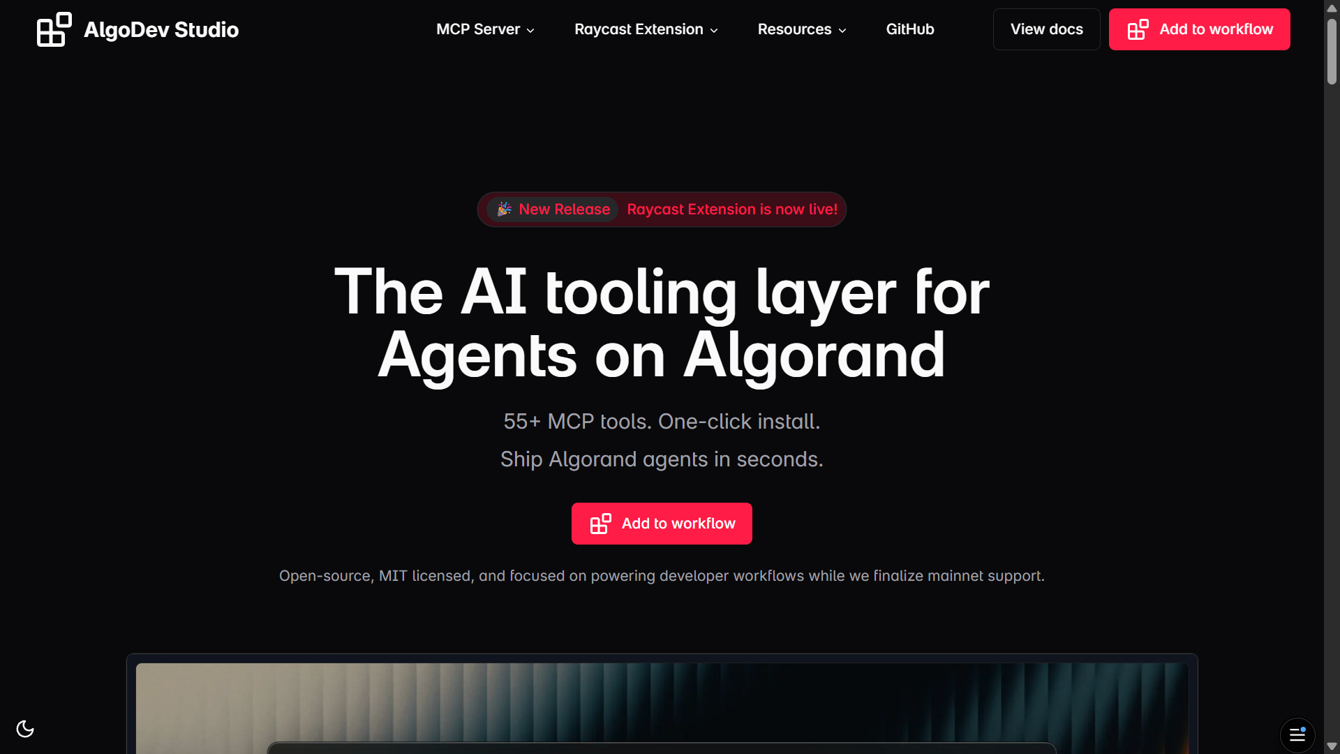 Algorand Hackseries 2.0 India — Algorand MCP + Raycast Extension